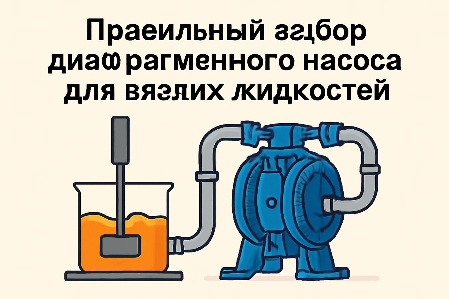Правильный выбор диафрагменного насоса для вязких жидкостей