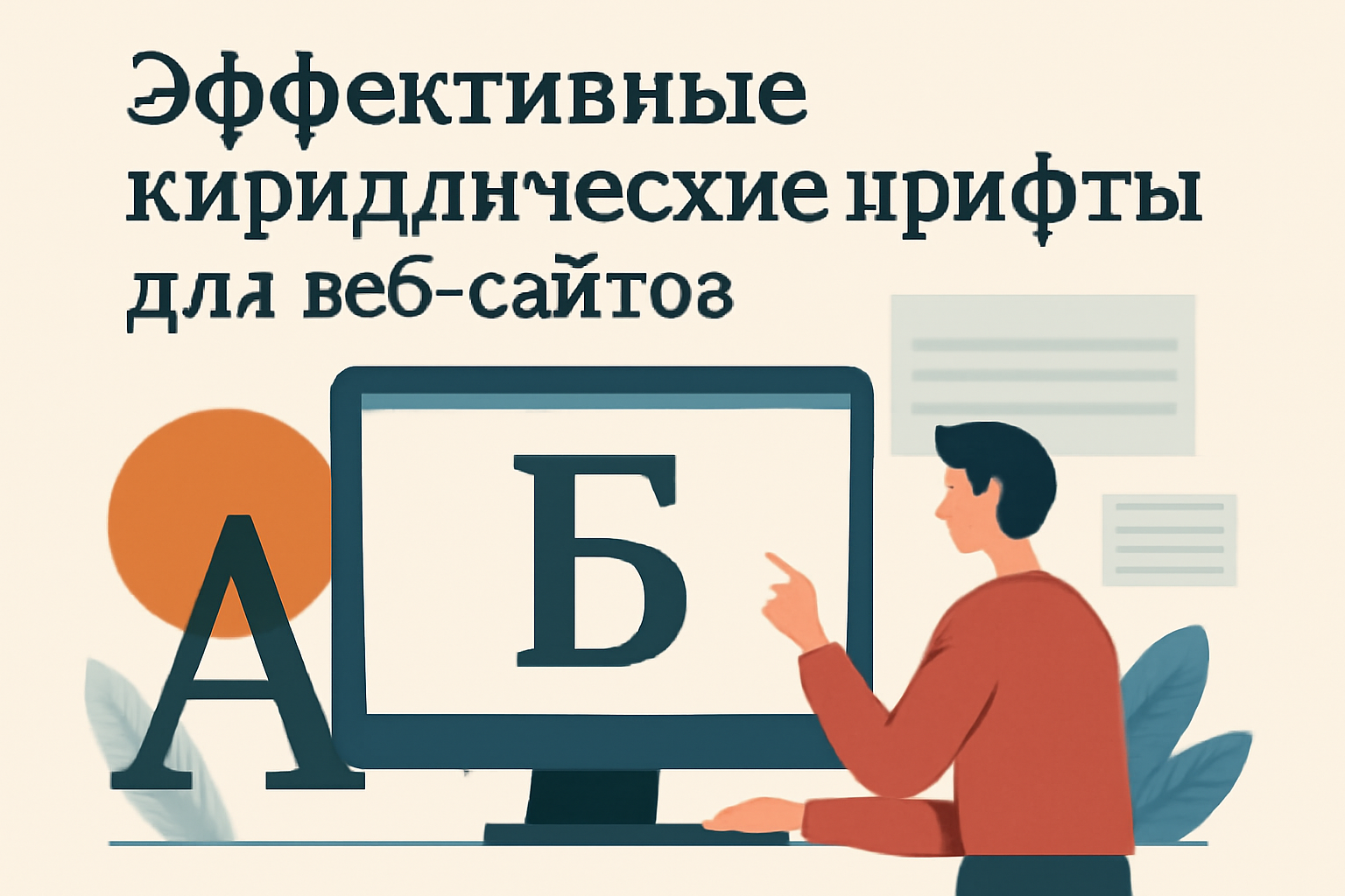 Эффективные кириллические шрифты для веб-сайтов