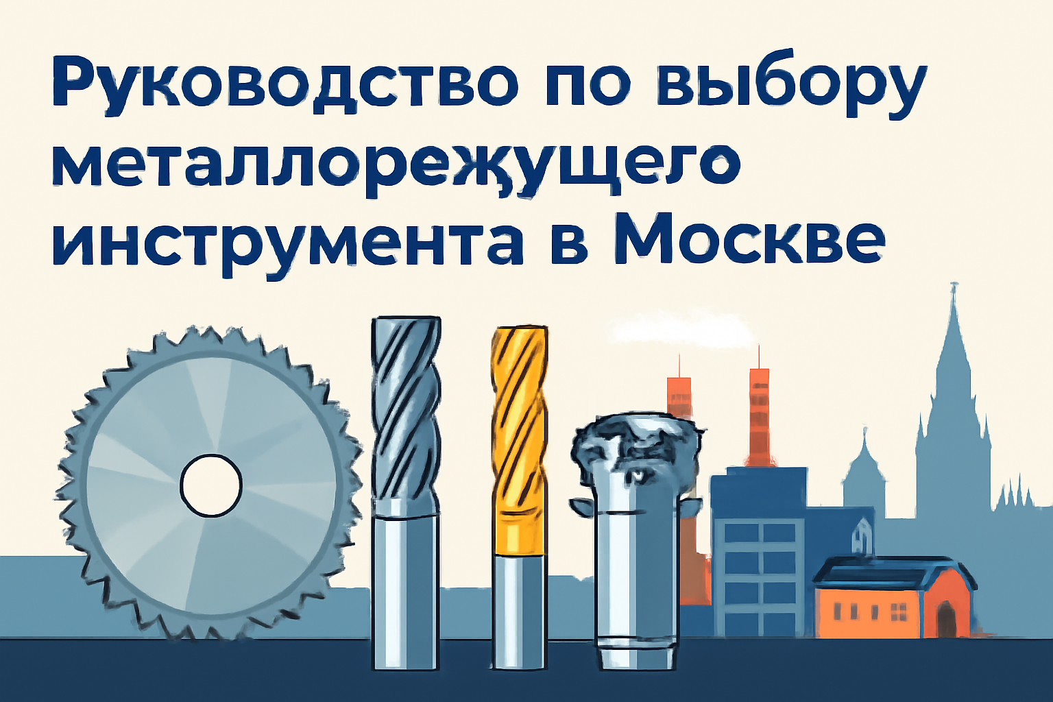 Руководство по выбору металлорежущего инструмента в Москве