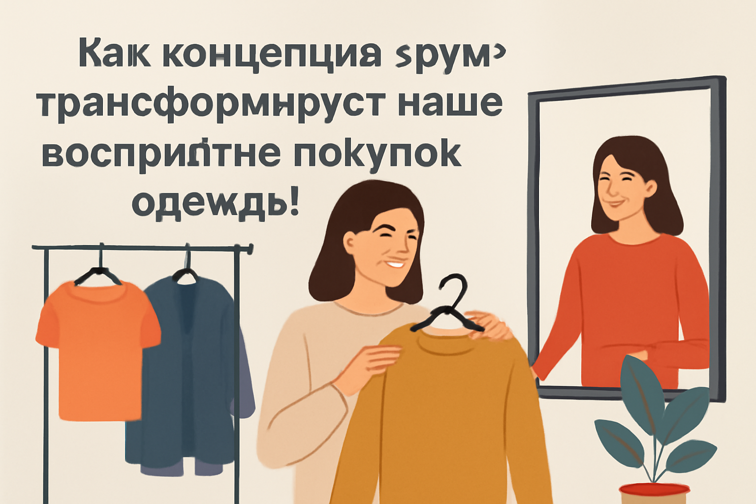 Как концепция «рум» трансформирует наше восприятие покупок одежды