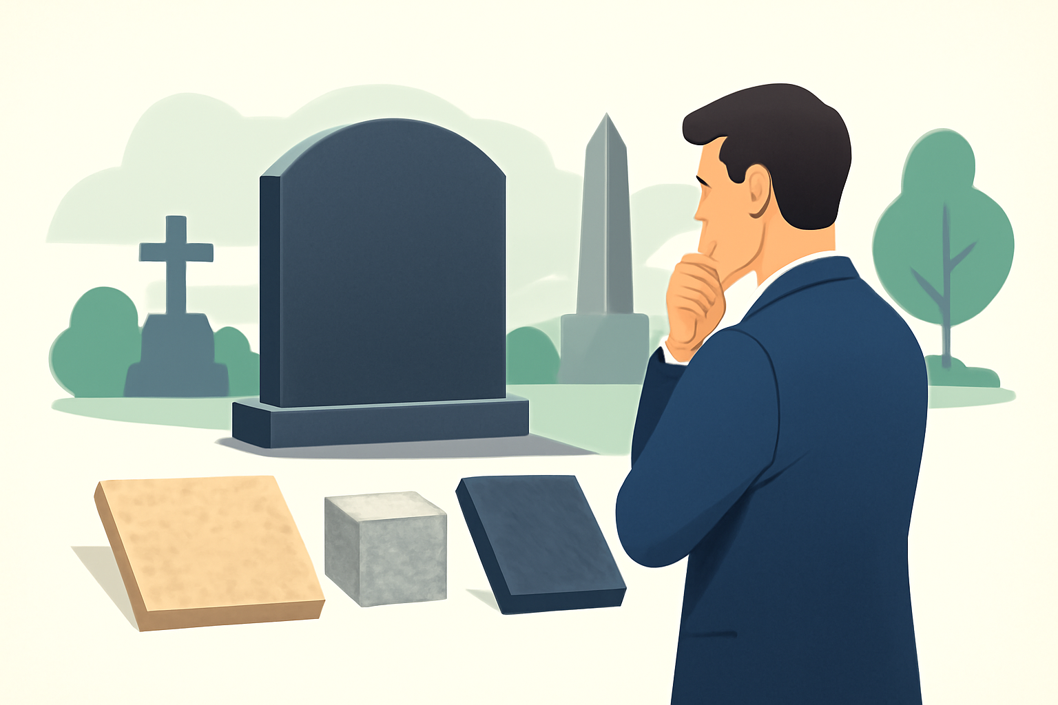 Как выбрать материал для мемориального комплекса: советы по долговечности и стоимости